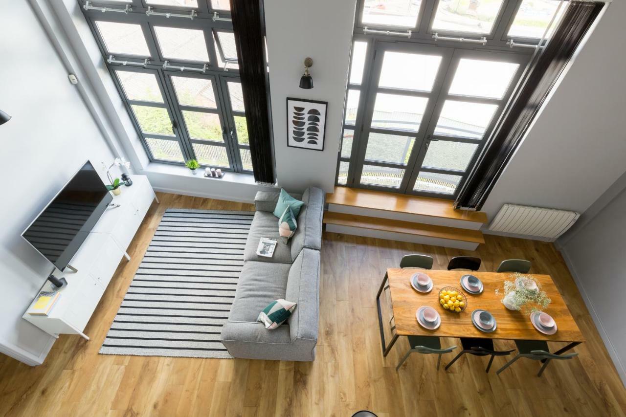4B Loft Penthouse Industrial Decor With Canal & City Views Coventry Dış mekan fotoğraf